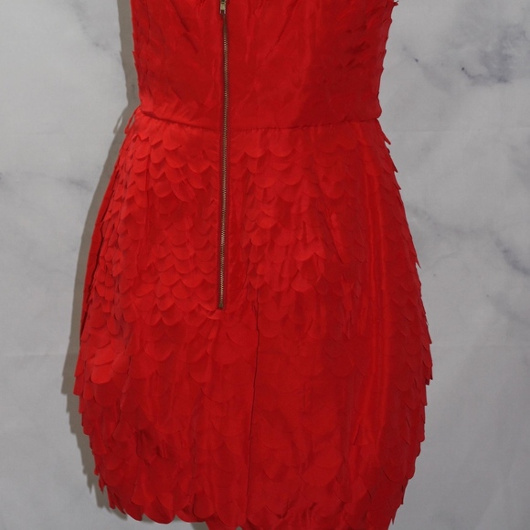 Ark & CO Red Ruffle Halter Dress - Picture 9 of 9